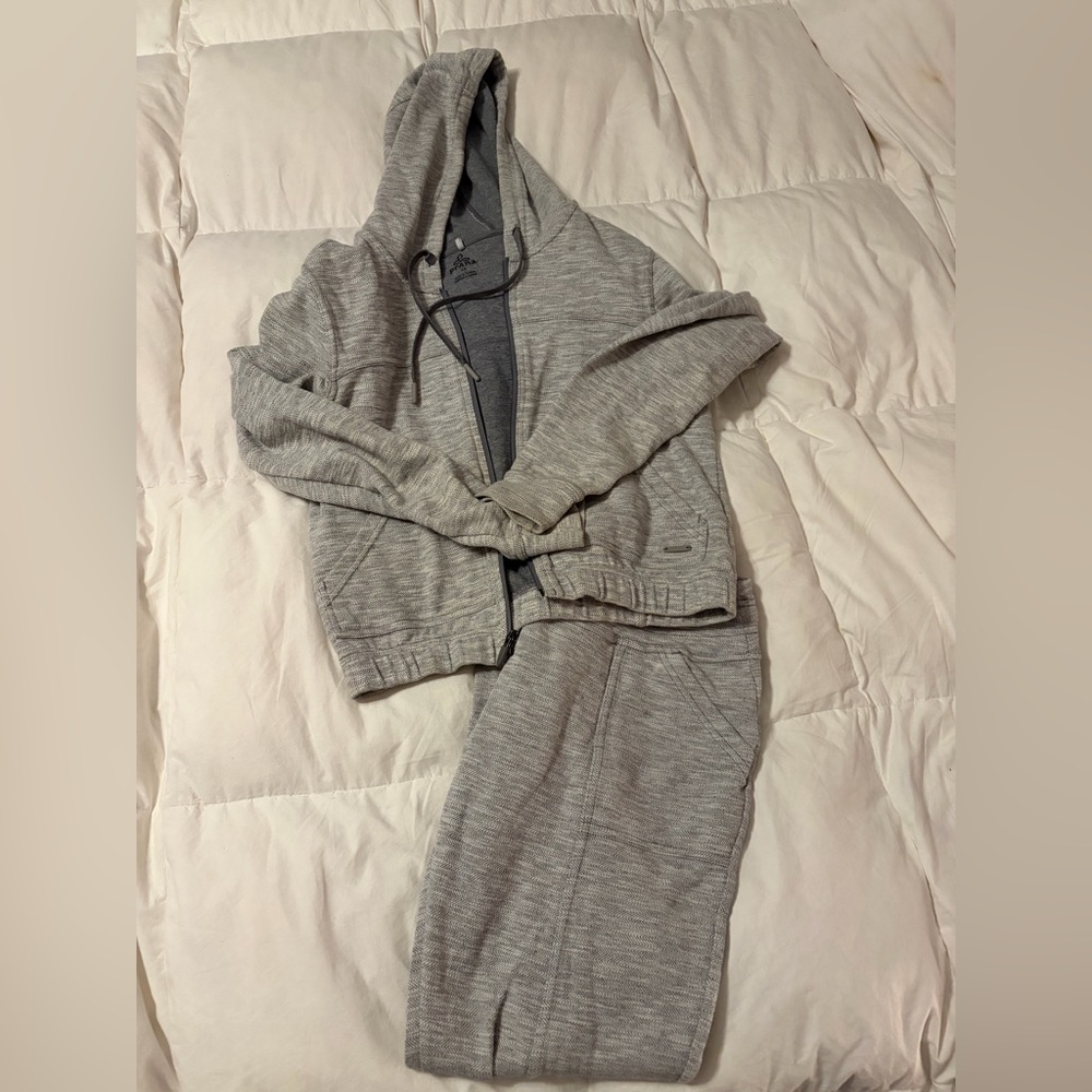 Prana Gray Jogger Set